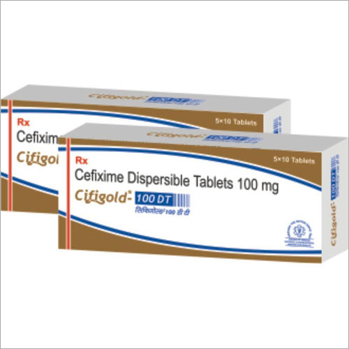 100 MG Cefixime Dispersible Tablets