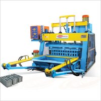 Auto Feeder Block Making Machine - Heavy Duty Steel Frame, High Capacity Production Rate, Energy Efficient