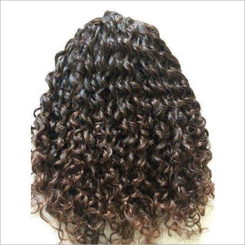Ladies Curly Hair
