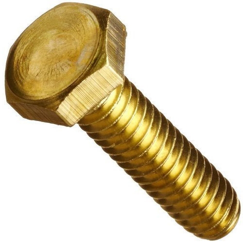Brass Hex Screws By NASCENT PIPES & TUBES