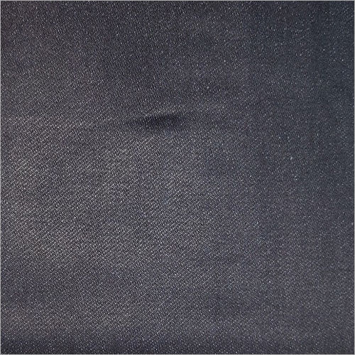 Light In Weight Black Knitted Denim Fabric