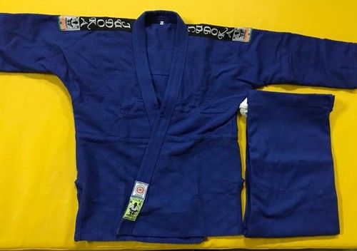 BLUE JUDO UNIFORM BLACK STRPE