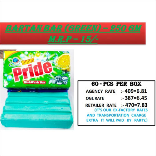 250 GM Green Bartan Bar