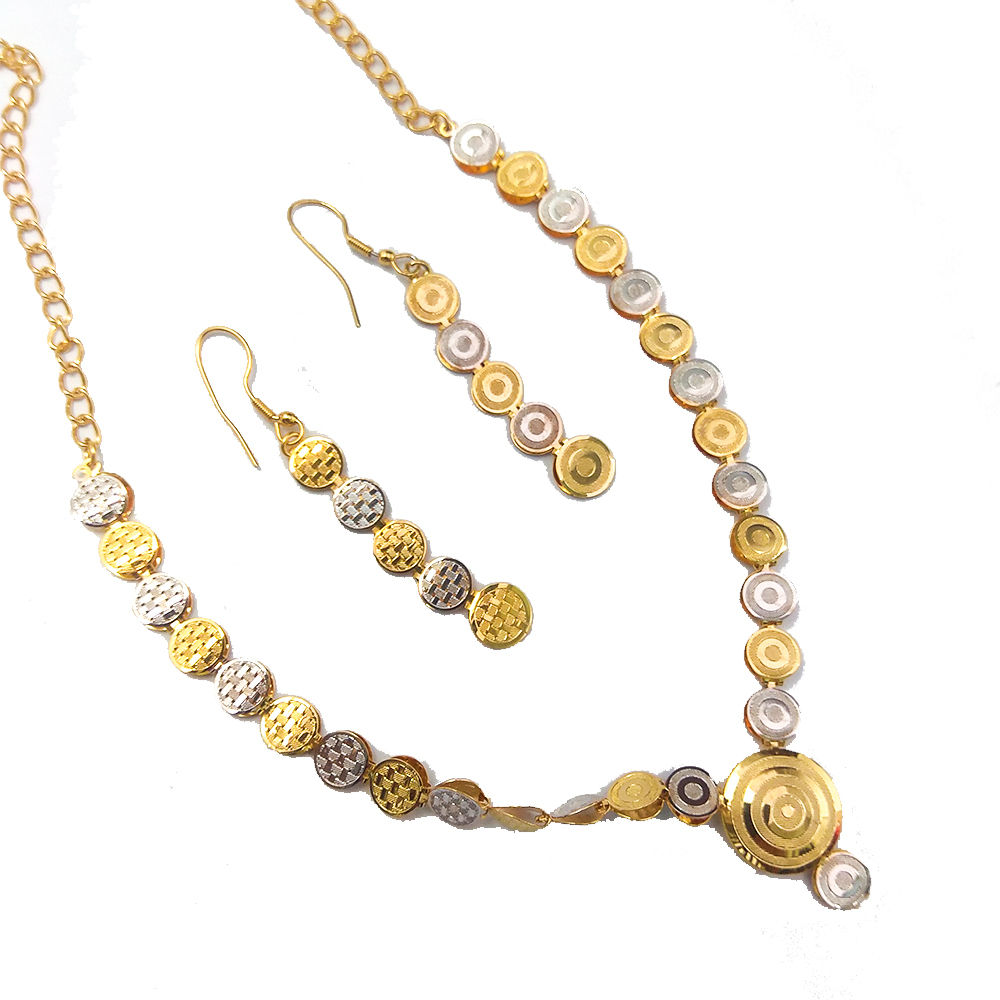 Immitation Jewellery Two-tone Necklace Set