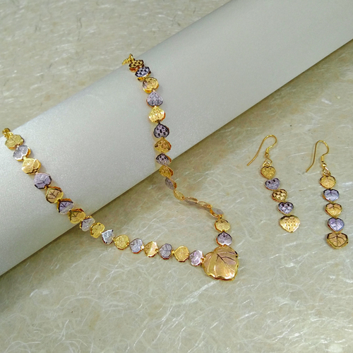 Imitation Jewellery Two-tone Necklace Set