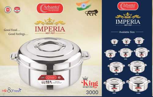 Stainless Steel Hotcase & Casserole Manufacturers in Delhi India