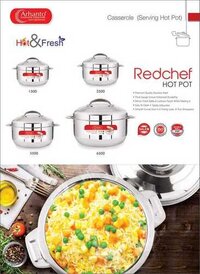 Stainless  Steel  Red Chef  Hot Pot 6500