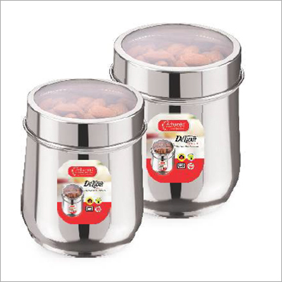 STAINLESS STEEL  DELUXE Tea Or Coffee Multipurpose Canister