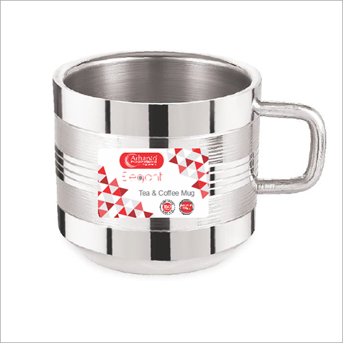 stainless steel  ELEGANT TEA PLAIN MUG