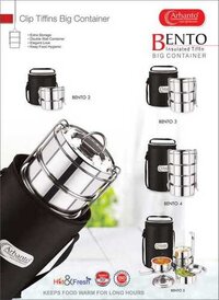 STAINLESS STEEL BENTO 3 CONTAINER