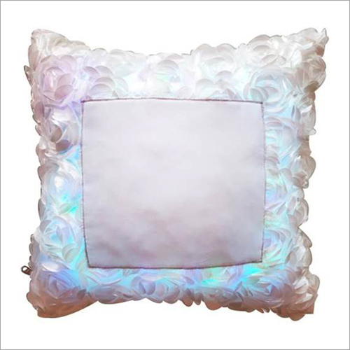 Amazing Designs And Durable Sublimation Rose Fur Led Switch Cushion
