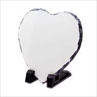 Heart Shaped Stone Picture Frames - Stone Material, 2-8 Mm Thickness | Table Top Mounting, Unique Design, Carved Finishing