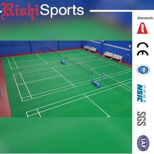 Indoor Badminton Court PVC Flooring