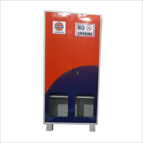 Metal Almirah for Petrol Pump Use