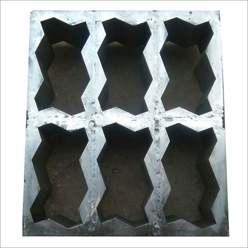 Ms Unipaver Mould 6 Cavity For Paver Block Production