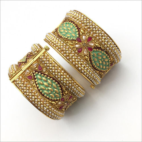 Meenakari Designer Kada Set