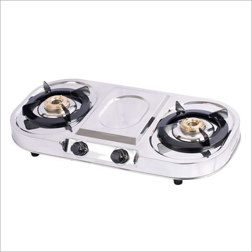 2 Burner SS Gas Stove