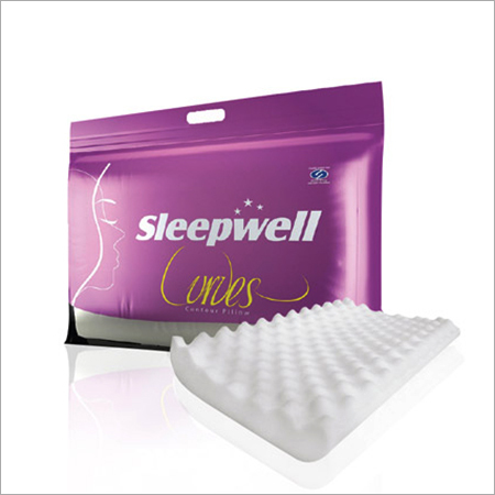 Curved Pillow For Neck Pain Relief Sleepwell Pillows