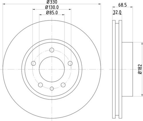 Front Brake Disc