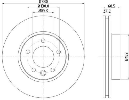 Front Brake Disc