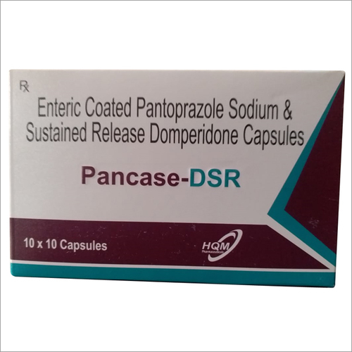 Enteric Coated Pantoprazole Sodium & Sustained Release Domperidone Capsules - 10 Strips Per Box | 18-month Shelf Life, General Medicine For Stomach Problems, Recommended Dosage By Doctor, Capsules For Easy Consumption, Store In Dry Place