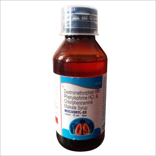 Dextromethorphan HBr Phenylephrine HCL Chlorpheniramine Maleate Syrup - Liquid Form, Effective Cough Relief for Cold and Flu, 18 Month Shelf Life, Doctor Recommended Dosage, Store in Dry Place