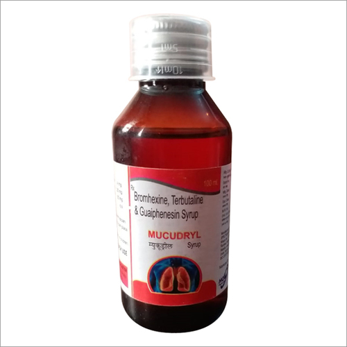 Bromhexine Terbutaline And Guaiphenesin Syrup General Medicines