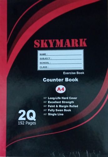 2Q 192 pages counter book