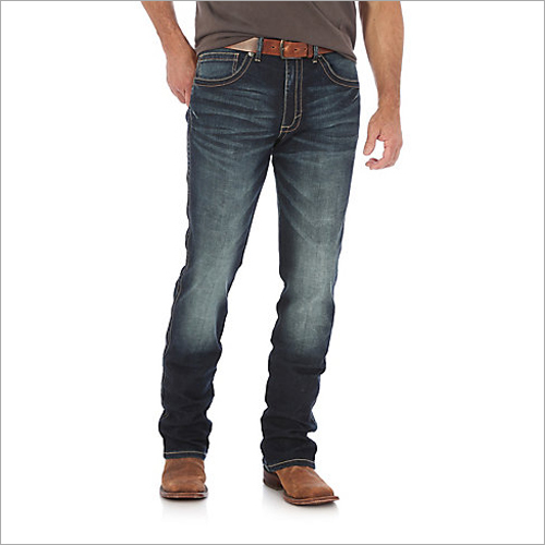 No Fade Mens Monkey Washed Jeans