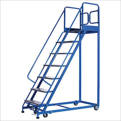 Mild Steel Wheel Step Ladder