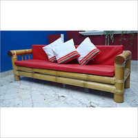 Bamboo Sofa - Color: Brown
