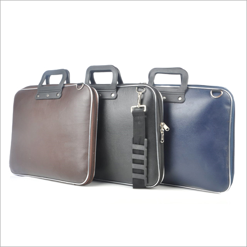 Pure Leather Laptop Bag - Spacious Design, Zip Closure | Strong & Trendy Unisex Fashion with Multiple Size Options