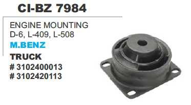 Engine Mounting M Benz Truck