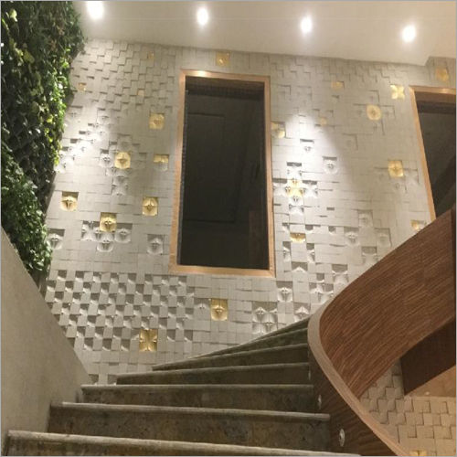 Beautified  Wall Panel with Gwalior White