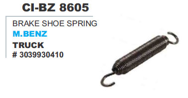 Brake Shoe spring M Benz Truck