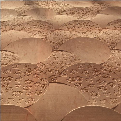 Red Sandstone Eclipse Wall Carvings By DESSIN LE ARTE