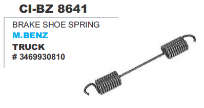 Brake Shoe Spring M Benz Truck