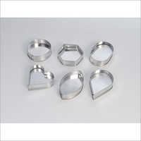 Bakery Moulds - Stainless Steel, Various Shapes | 6 Polished Pieces For Baking