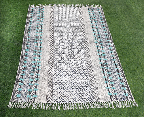 Embroidery Printed Rug