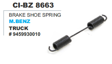 Brake Shoe Spring M Benz Truck