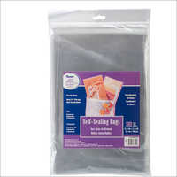 Transparent Self Sealing Bags - Ldpe/pp, Custom Sizes 30-70 Microns, 100% Clear | Reusable, Peel & Seal, Moistureproof, Tear Resistant