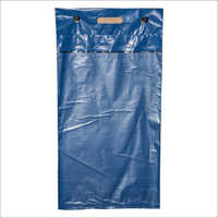 Ldpe Flap Bags - Pvc Material, Various Sizes, Stylish Blue Color - Hand Length Handles For Easy Carrying, Durable And Reusable