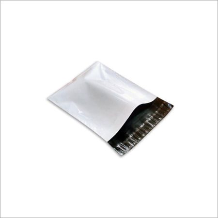 White Polyethylene Courier Bag