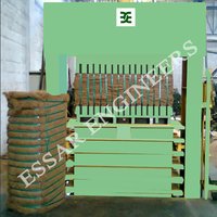 Lakshmi Green Colour Coir Fiber Baling Machine