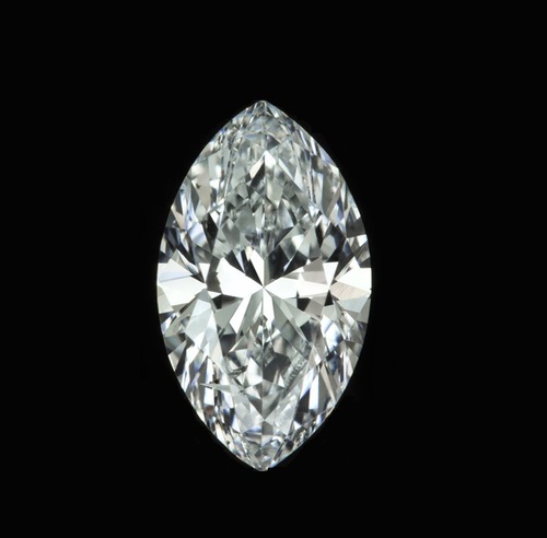 CVD Diamond 0.50ct F SI1 Marquise Shape IGI Certified Stone TYPE2A