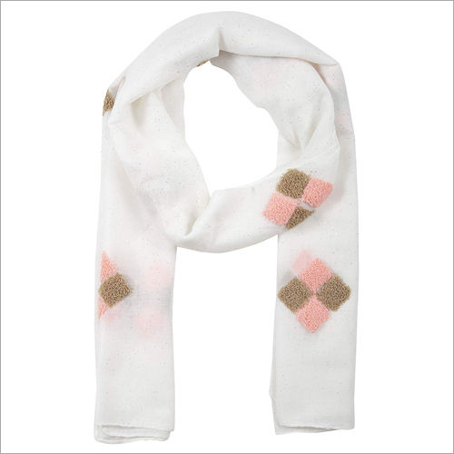 Fine Cotton Designer Scarf