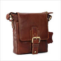 Visstosso Genuine Leather Messenger Bag Gender: Men