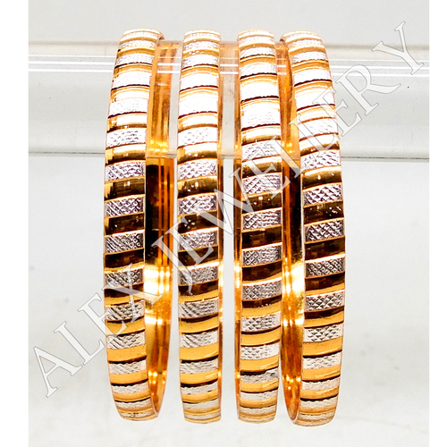 Gold Plated Shagun Bangle For Ladies
