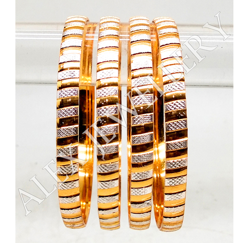Latest New Design Gold Plated Shagun Bangle