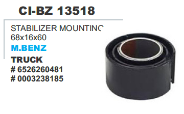 Stabilizer mounting  M Benz Truck